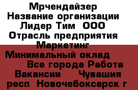 Мрчендайзер › Название организации ­ Лидер Тим, ООО › Отрасль предприятия ­ Маркетинг › Минимальный оклад ­ 23 500 - Все города Работа » Вакансии   . Чувашия респ.,Новочебоксарск г.